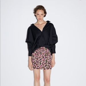 Zara floral skirt brand new still has tags